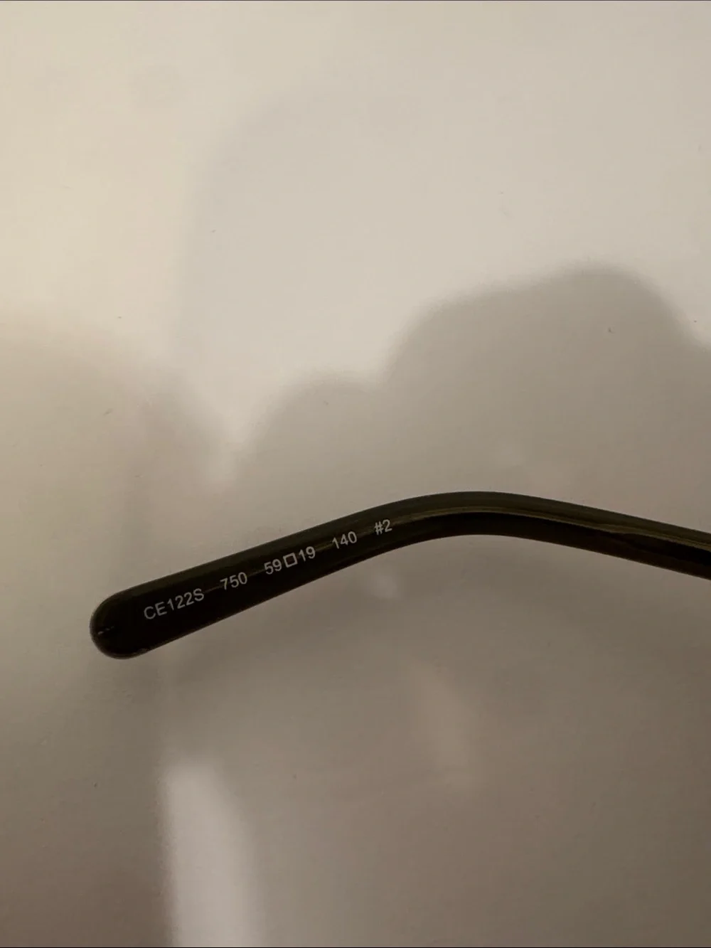 Chloe CE 122S Round Gold Frame Sunglasses with Gradient Lenses